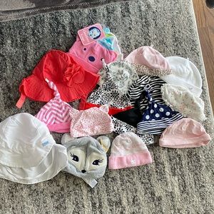 18 baby hats